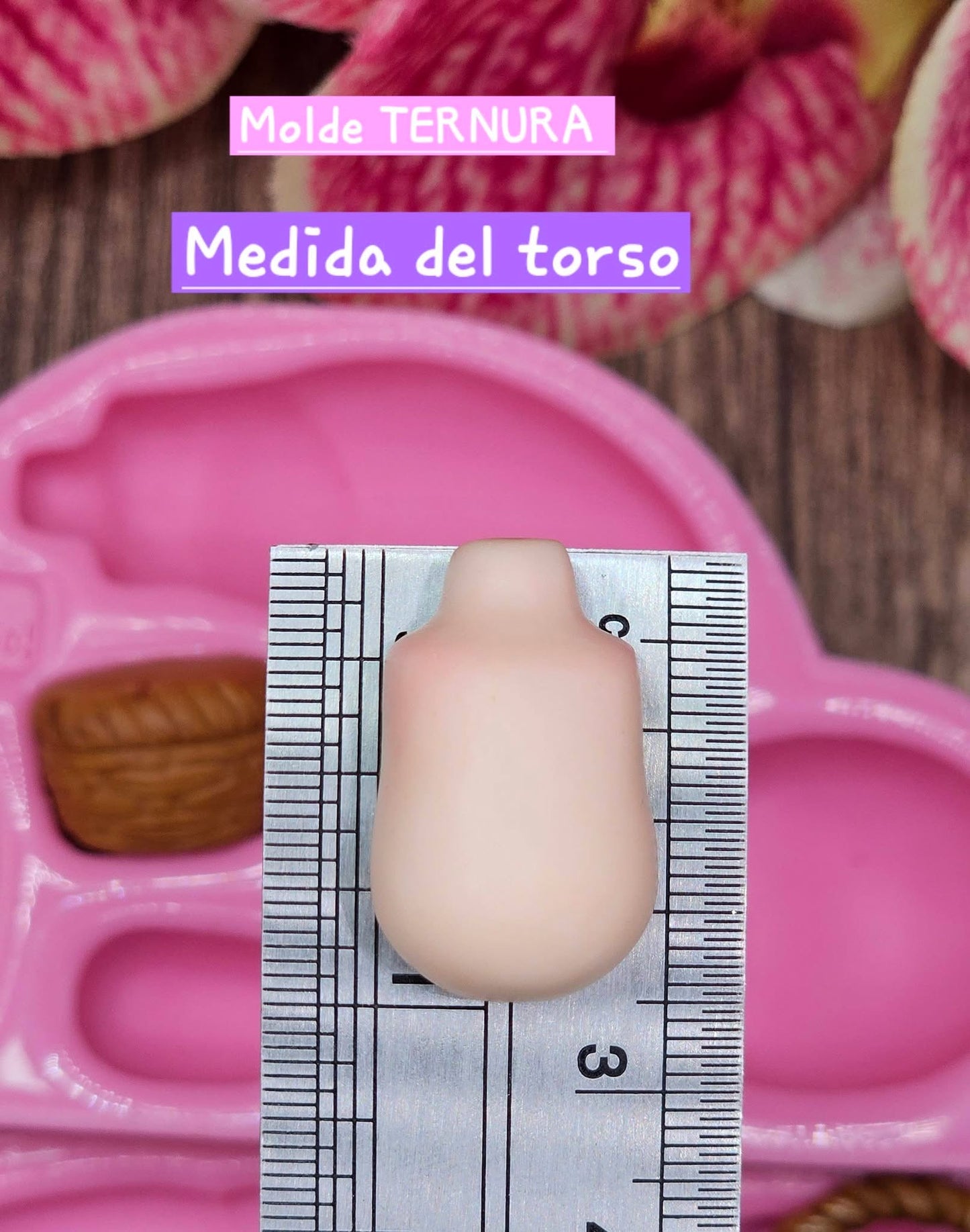 Ternura, Molde de Silicon, Colección "Con Amor" de Vango VG-Ternura