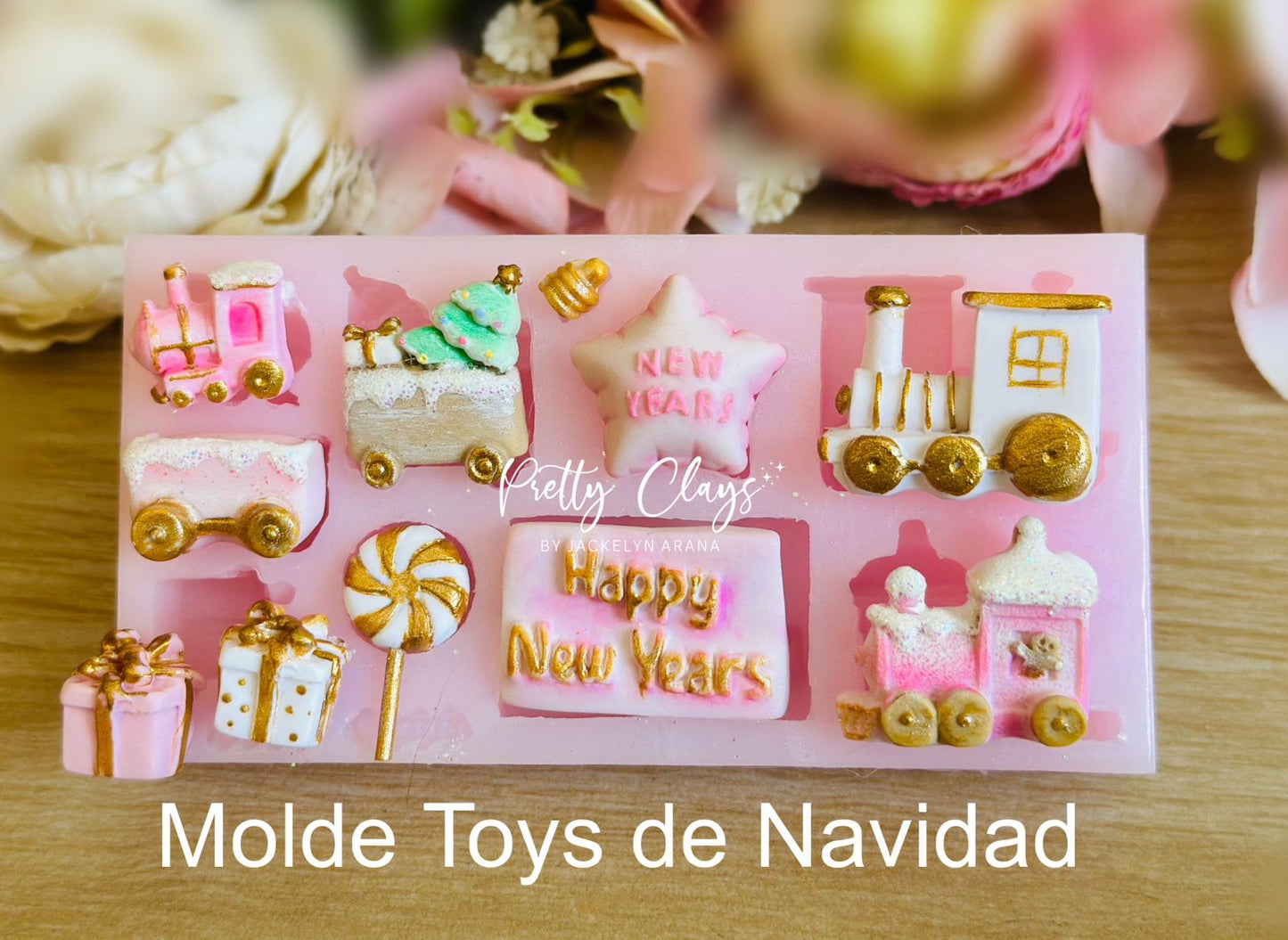 Sweet Christmas Collection, 5 Mold Collection by Pretty Molds