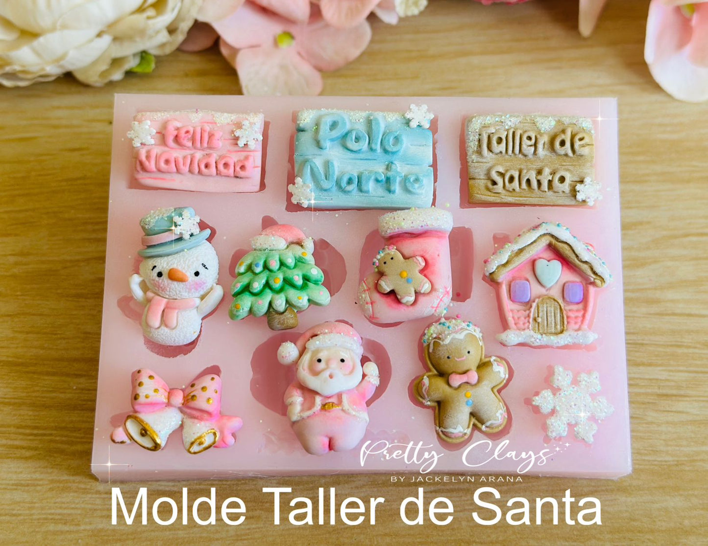Sweet Christmas Collection, 5 Mold Collection by Pretty Molds