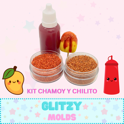 Molde Manguitos, Molde de Silicon por Edith Hernandez EH-Manguitos