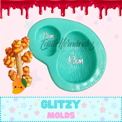 Molde Manguitos, Molde de Silicon por Edith Hernandez EH-Manguitos