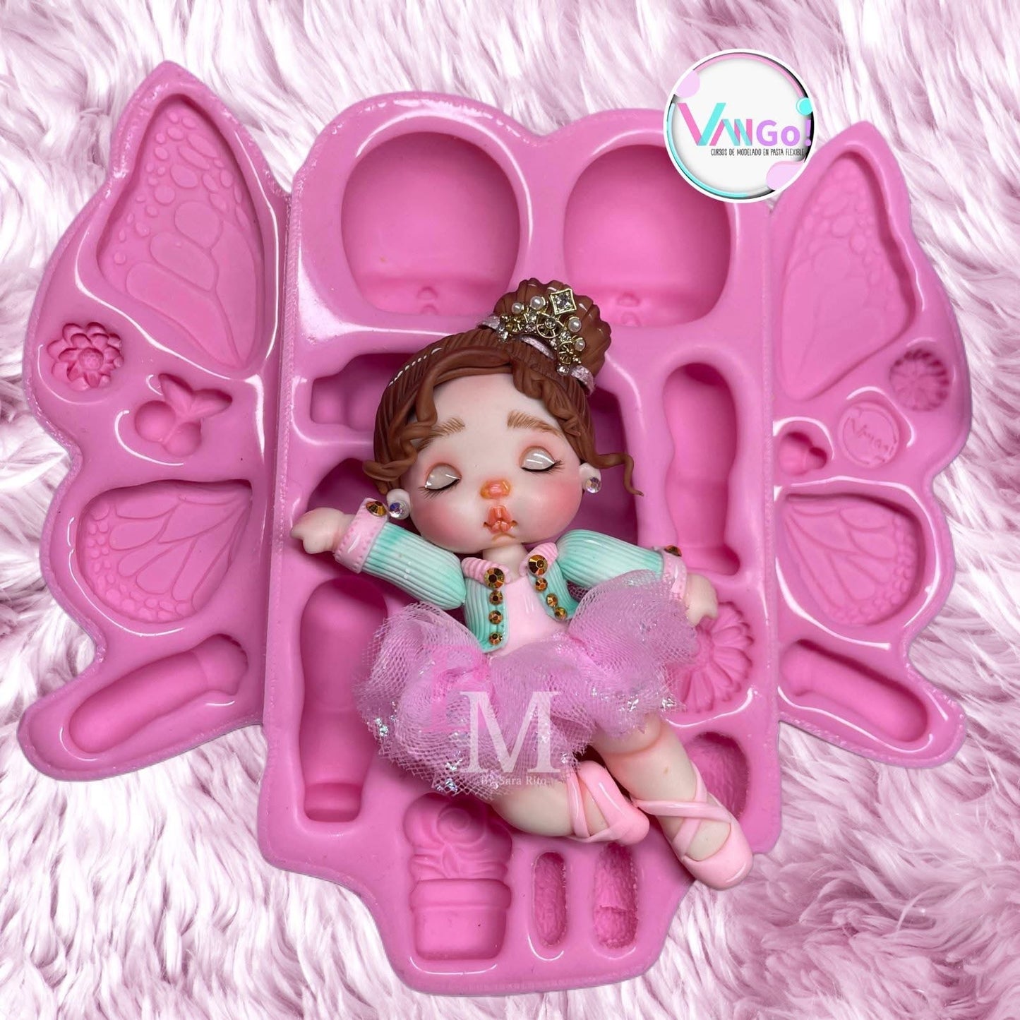 Me Encanta, Doll Silicone Mold, "Con Amor" Collection by Vango VG-Encanta