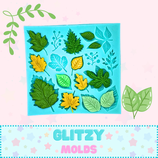Foliage Silicone Mold, Leafs Mold GM-Leafs
