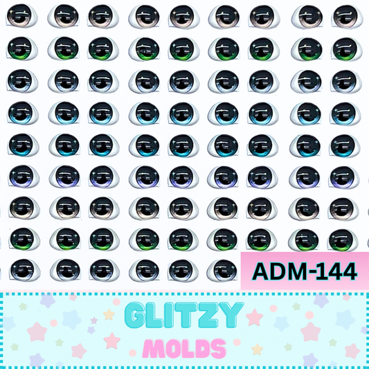 3D Eye Decals Stickers, 5mm, Arte de Marci, ADM-144-5