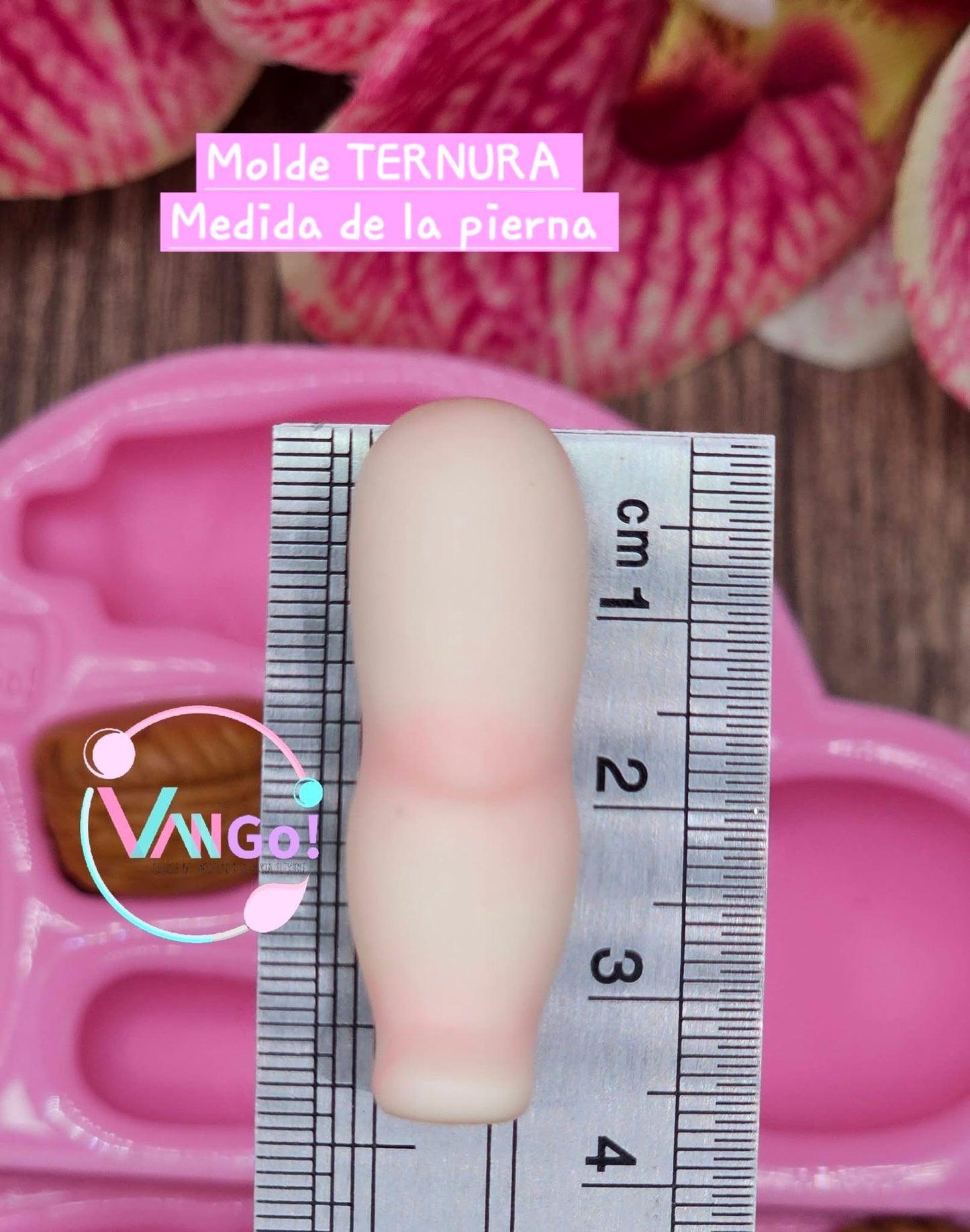 Ternura, Molde de Silicon, Colección "Con Amor" de Vango VG-Ternura