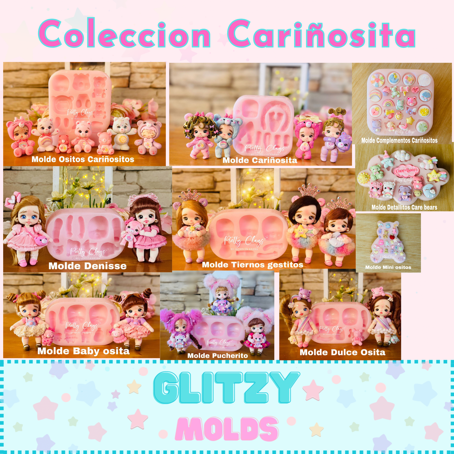 **PRE VENTA*** Pretty Clays Cariñosita  Baby Collection 2026