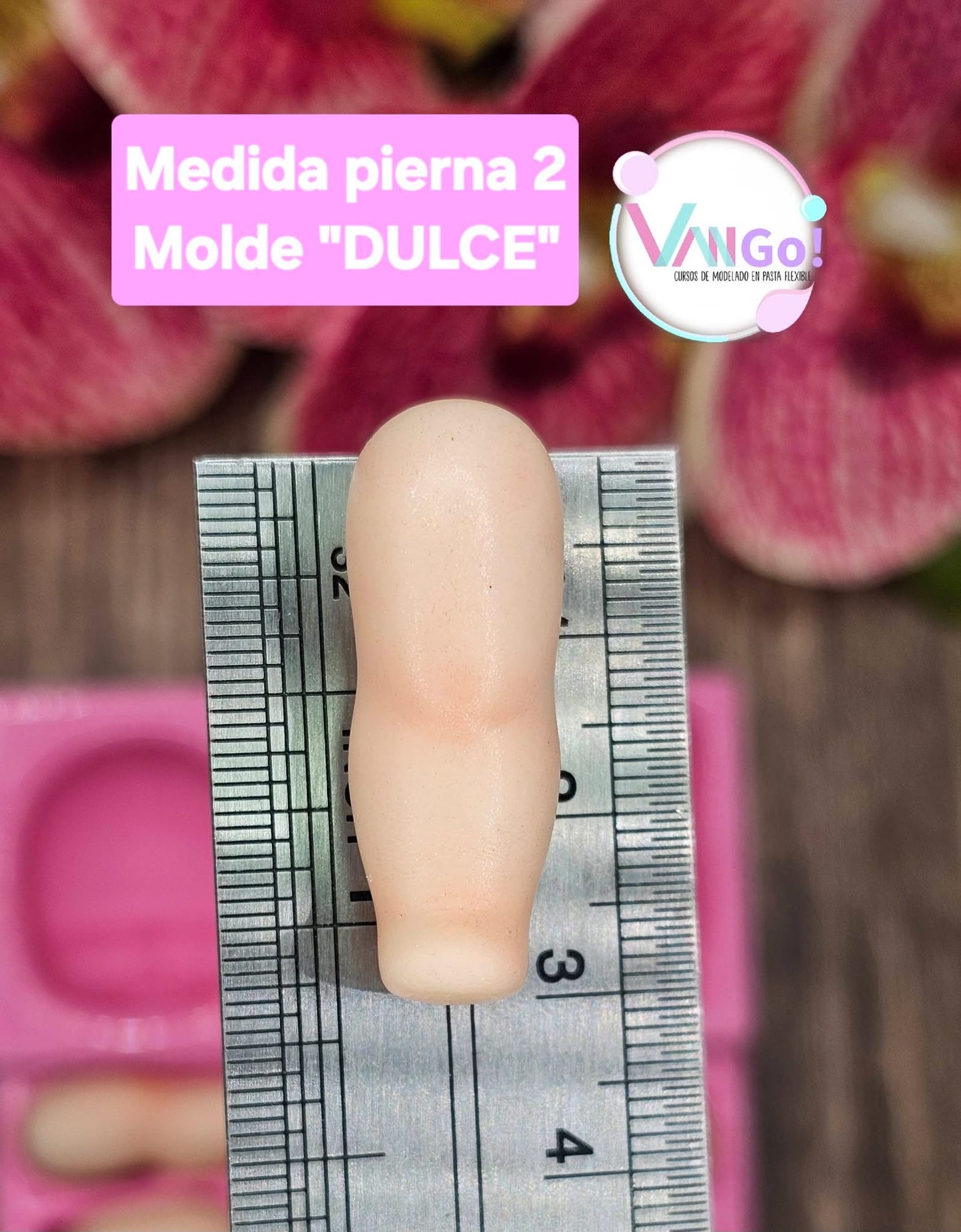 Dulce, Doll Silicone Mold, "Con Amor" Collection by Vango VG-Dulce