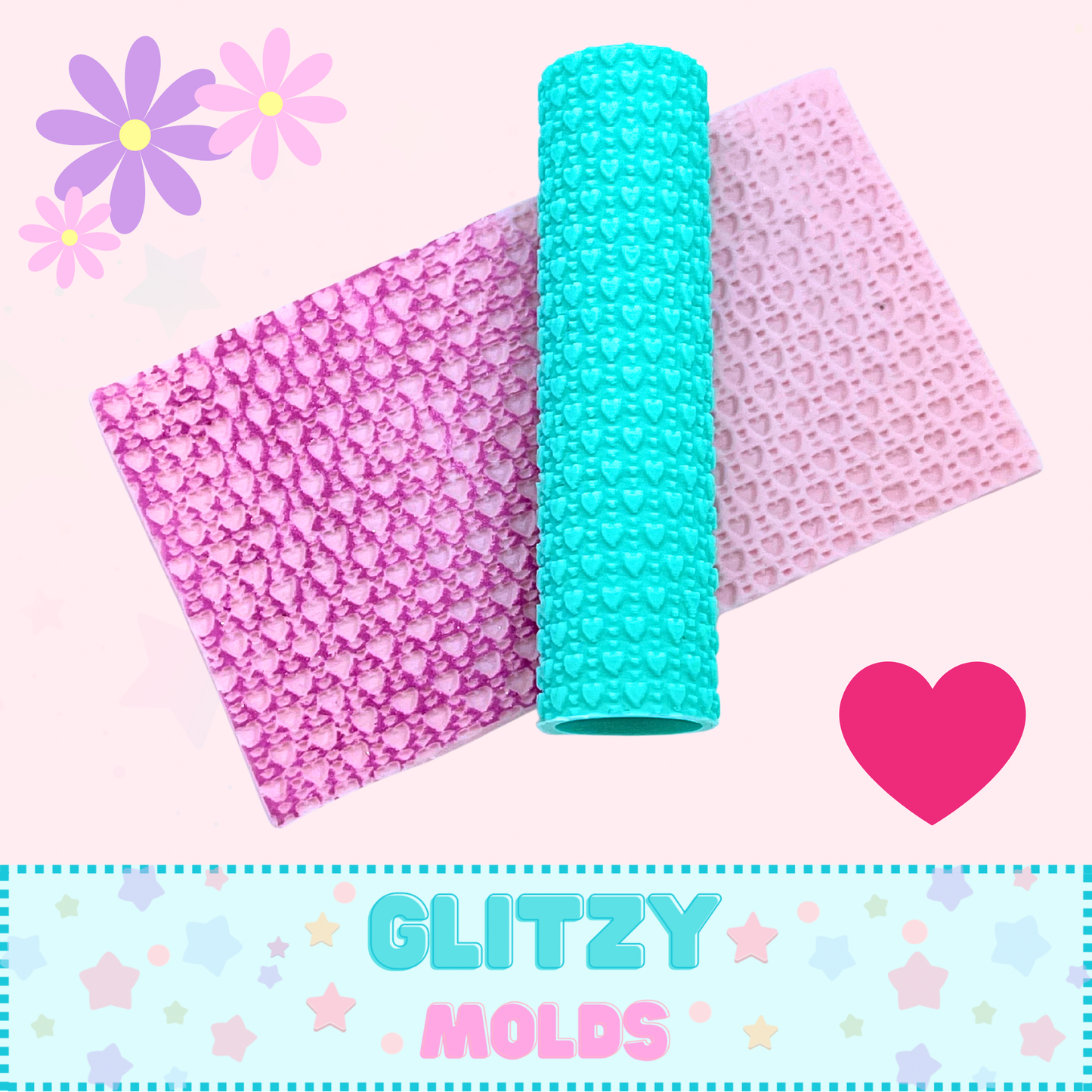 Mini Love, Clay Roller, Texturing Roller CR-Val6