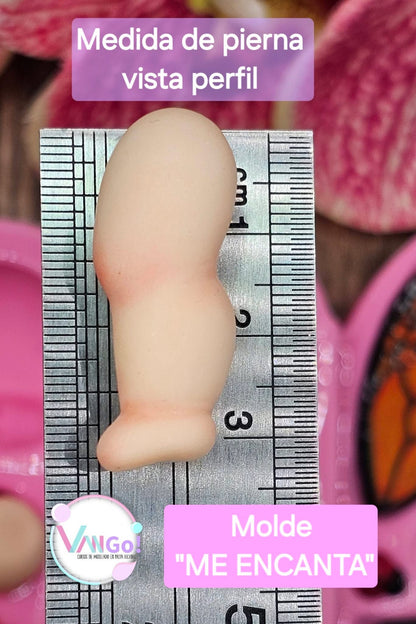 Me Encanta, Doll Silicone Mold, "Con Amor" Collection by Vango VG-Encanta