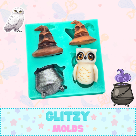Wizard Hat, Clay Complements, Silicone Mold, GM-WizHat