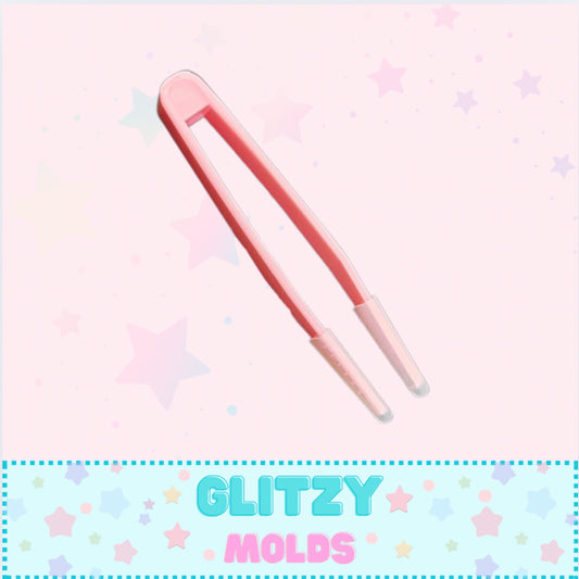 Mini Tweezers, Silicone Tip Tweezer, Clay Tools