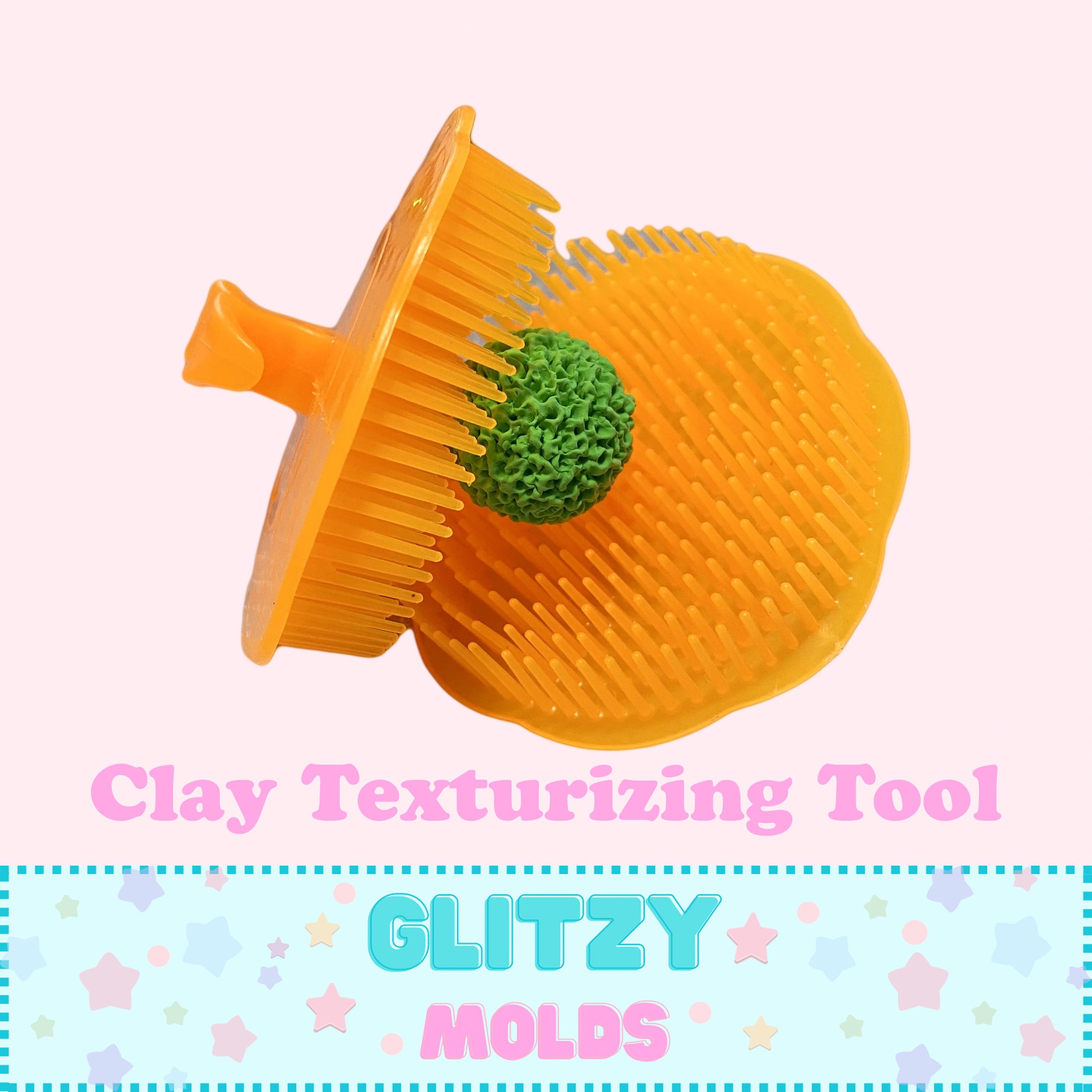 Clay texturizing tool, Herramienta para texturizar – Glitzy Molds