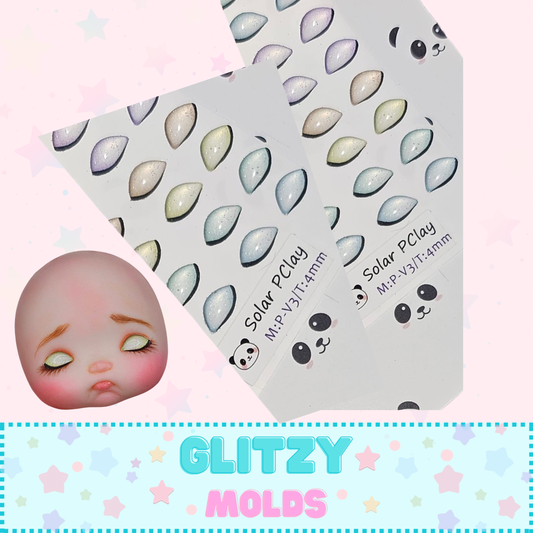 3D Eye Decals Stickers, 4mm y 5mm, Vango, Solar-P-V3