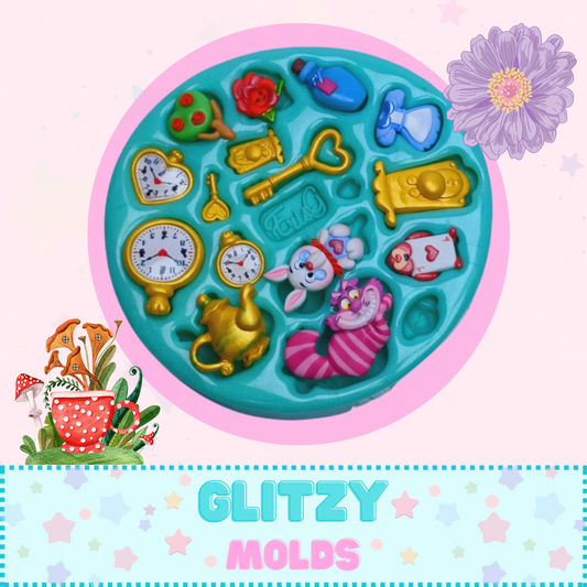 Alice Complements Mold, Silicone Molds, Eris Gonzalez