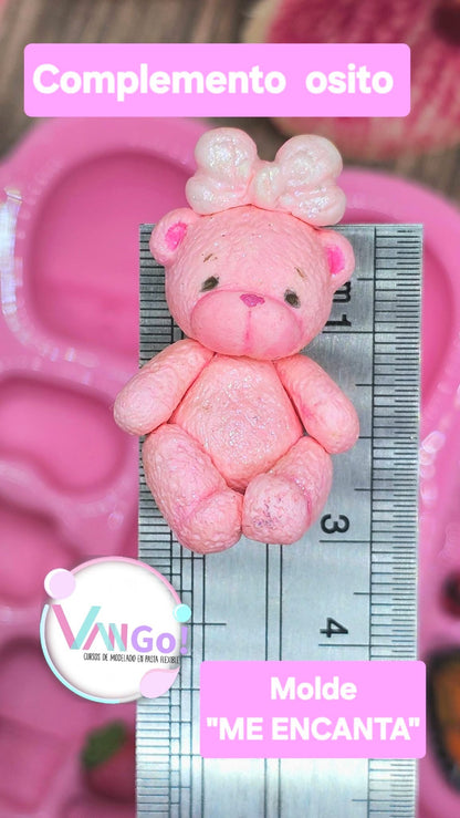 Me Encanta, Doll Silicone Mold, "Con Amor" Collection by Vango VG-Encanta