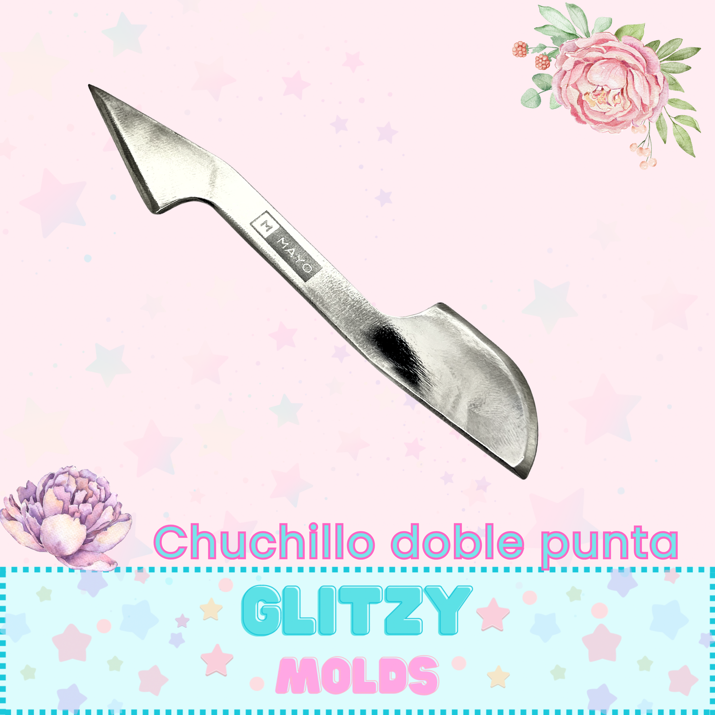 Double Ended Stainless Steel Sculpting Toll, Marking Knife-CH-H12