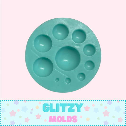 Mini Domes,  Silicone Mold, Semi Circle Silicone Mold, Portion Silicone Mold GM-50a