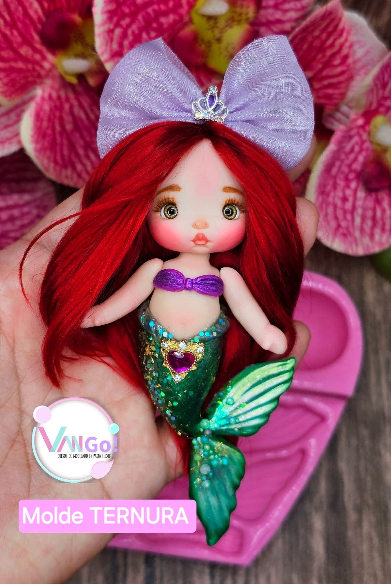 Ternura, Molde de Silicon, Colección "Con Amor" de Vango VG-Ternura
