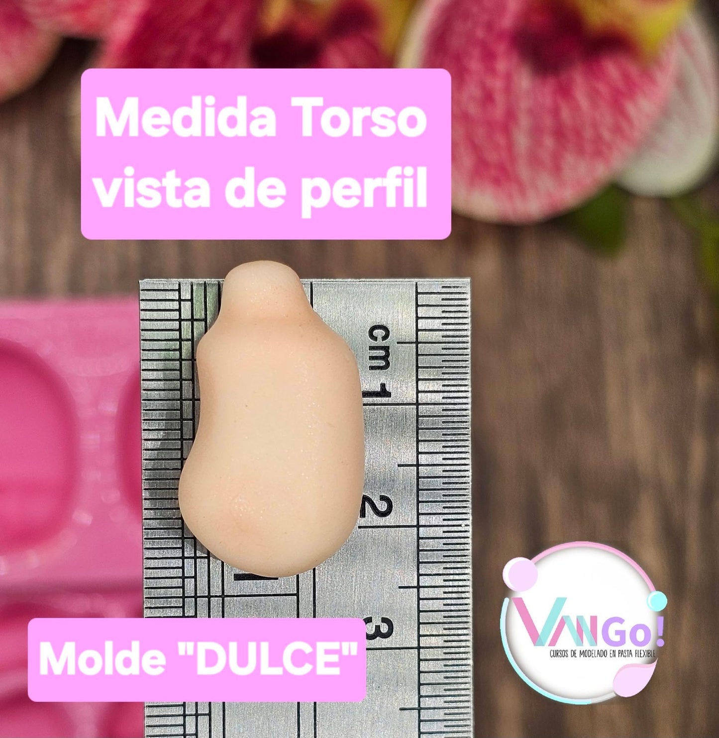 Dulce, Doll Silicone Mold, "Con Amor" Collection by Vango VG-Dulce