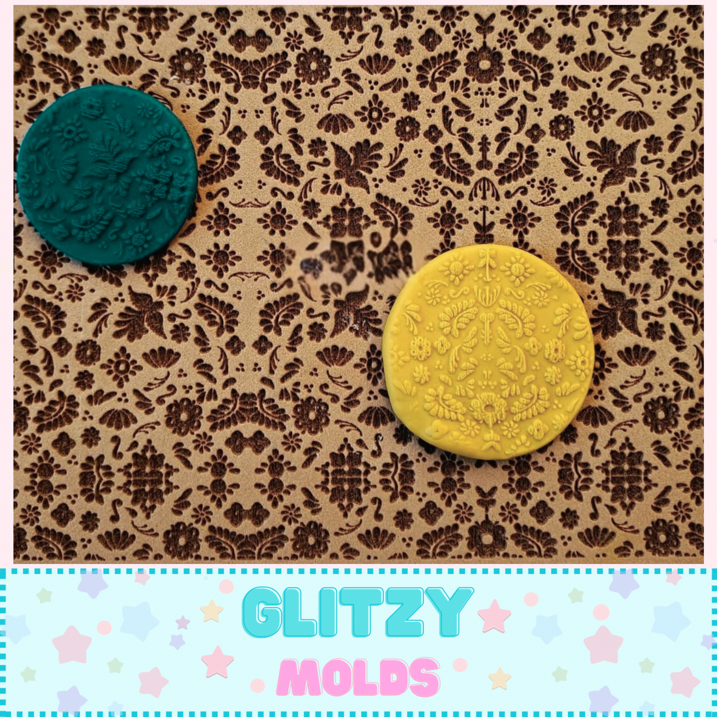 Floral Foam Texture, Clay Texture Mat, Tex-Mex 1