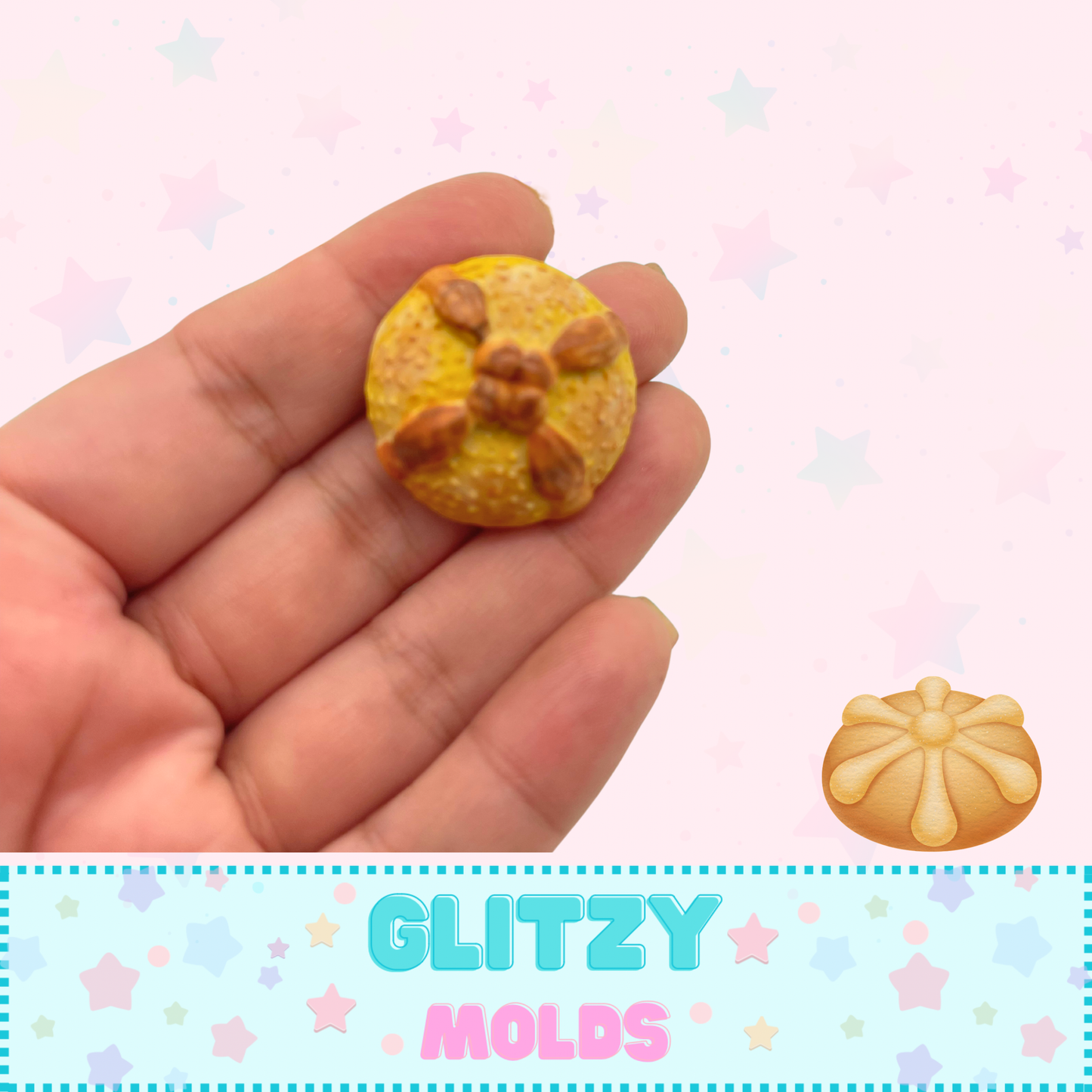 Molde de Silicón Pan Dulce Mexicano | 9 Diseños Tradicionales