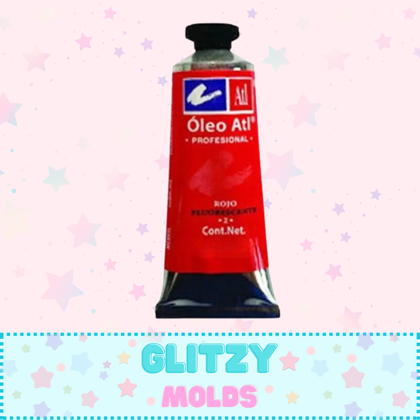 ATL Oil Paints, 16 ml, Fluorescent Colors, Clay Pigments