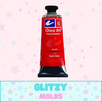 ATL Oil Paints, 16 ml, Fluorescent Colors, Clay Pigments