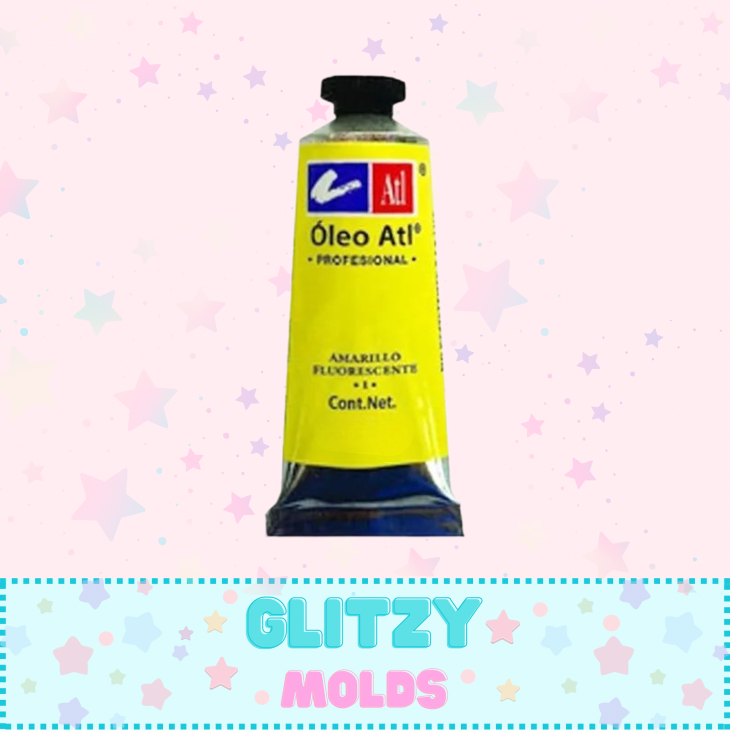 ATL Oil Paints, 16 ml, Fluorescent Colors, Clay Pigments