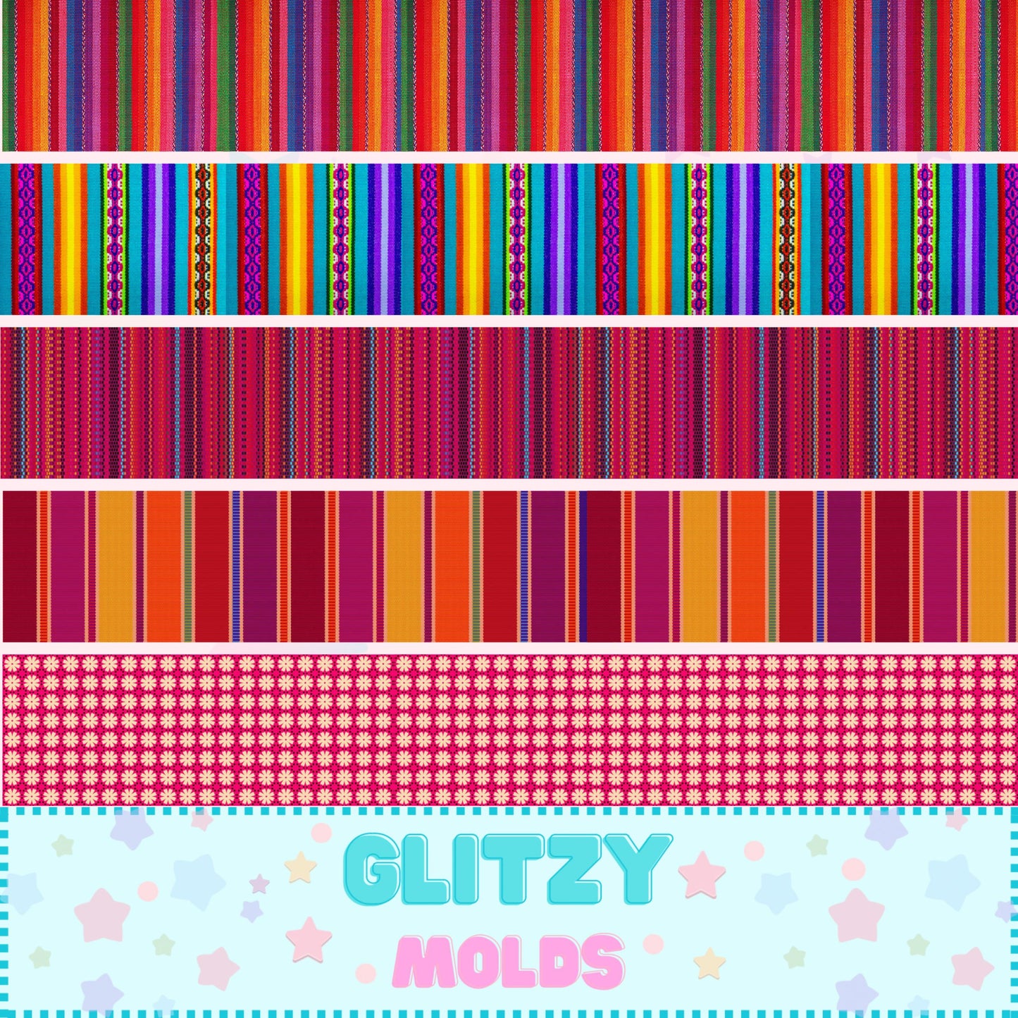 Mexican Traditions, Printed fabric Sheet, 8 by 11 inches, Mexican1