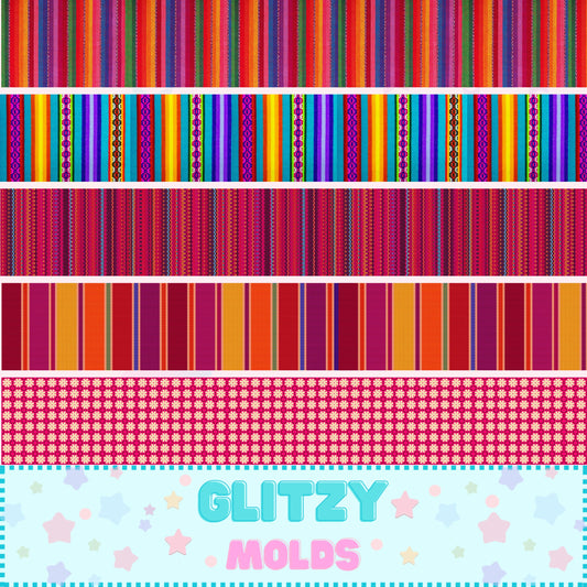 Mexican Traditions, Printed fabric Sheet, 8 by 11 inches, Mexican1