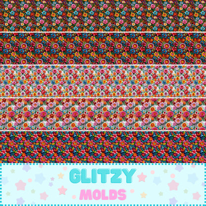 Mexican Embroidery, Printed fabric Sheet, 8 by 11 inches, Mexican2