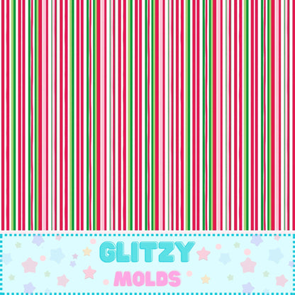 Tela estampada con motivos navideños, Hoja de 8 x 11 pulgadas, Winter-2