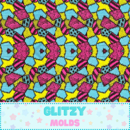 Telita estampada de Sally Girl, Hoja de 8 x 11 pulgadas, Sally1