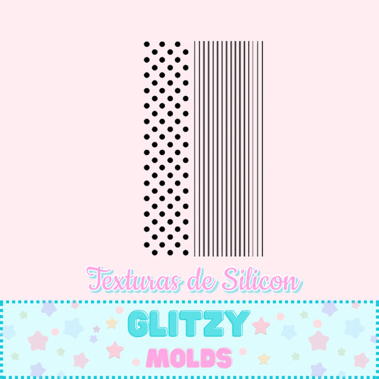 Silicon Texturizing Mat, Dots and lines Patterns GMTEX-7