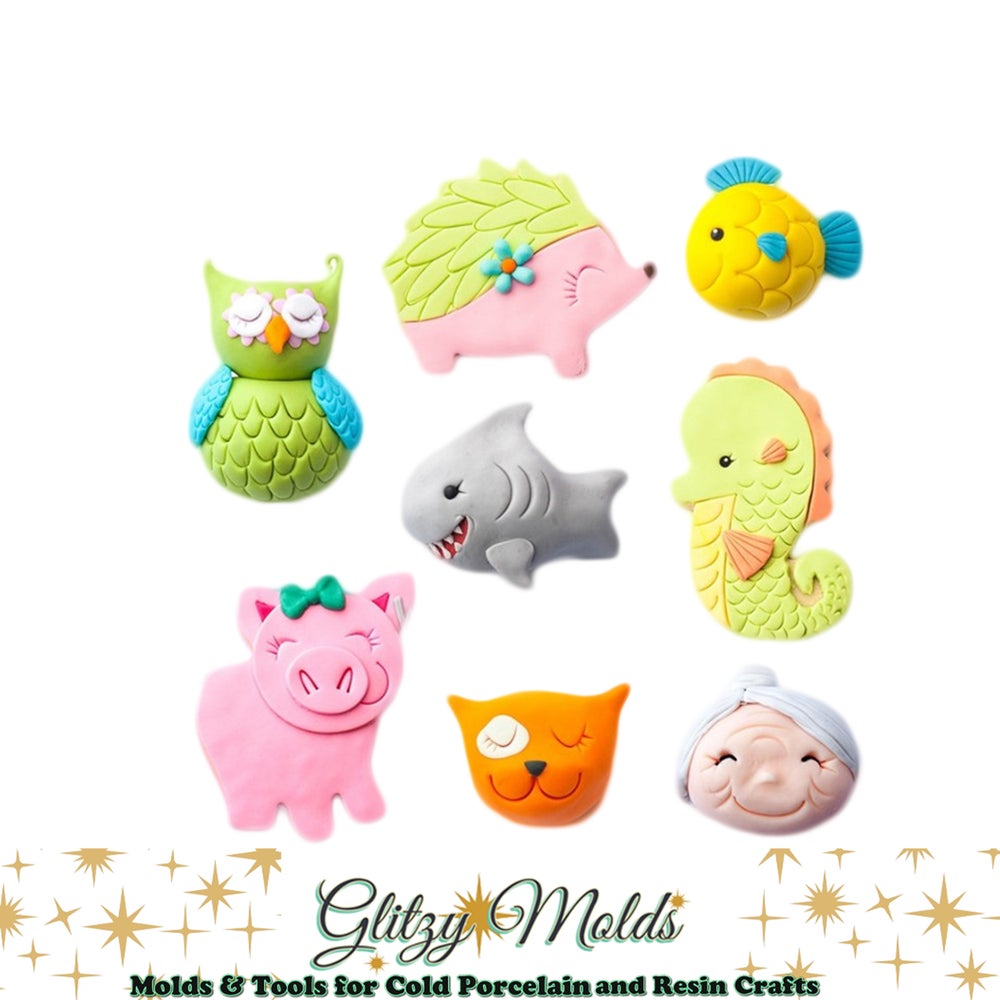 Clay stamper, Eye Stamper, Mouth Stamper, Clay Sculpting Tools, Marca Ojos, Marca Boquitas,