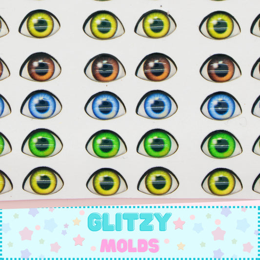 3D Eye Stickers, 3D Resin Eyes, Ojos Resinados 3D, Ojitos Auto
